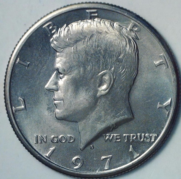 1971-D-Kennedy-Half-Dollar,-For-Grading?