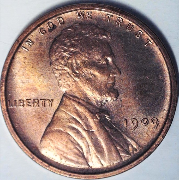 1909-Lincoln-Wheat-Cent,-For-Grading.