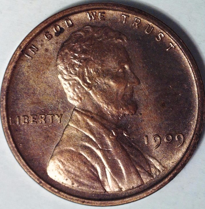 1909-Lincoln-Wheat-Cent,-For-Grading.