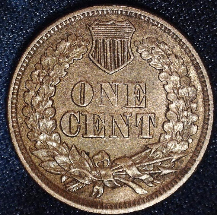 1863-Indian-Head-Cent,-For-Grading