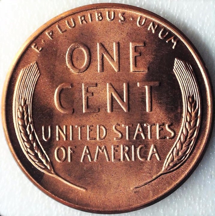 1957-Lincoln-Wheat-Cent-#2,-For-Grading.