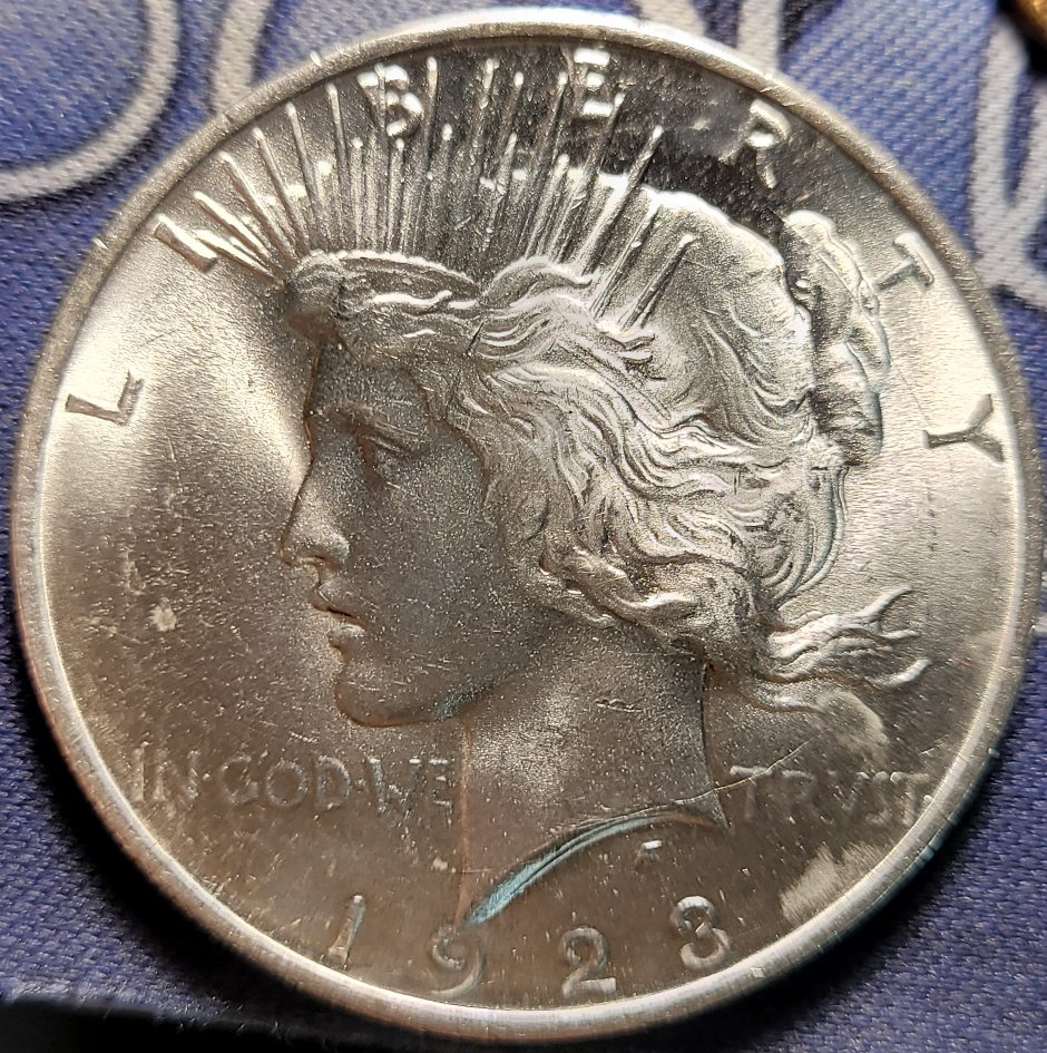 1923-Peace-Dollar-For-Grading