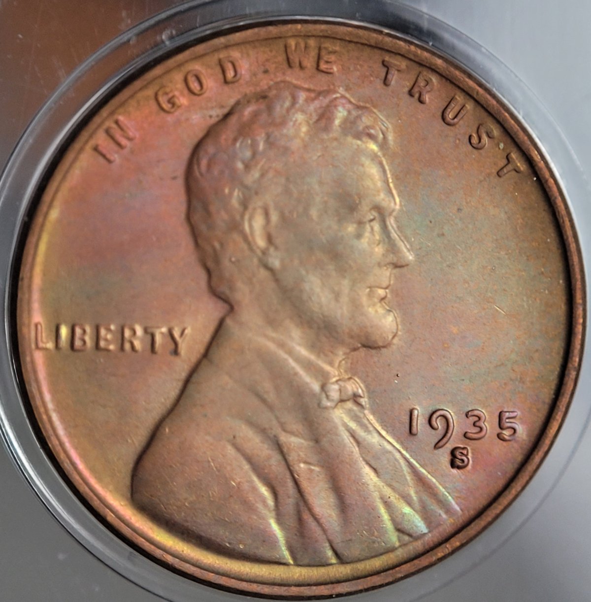 1935-S-Lincoln-Cent,-For-Grading