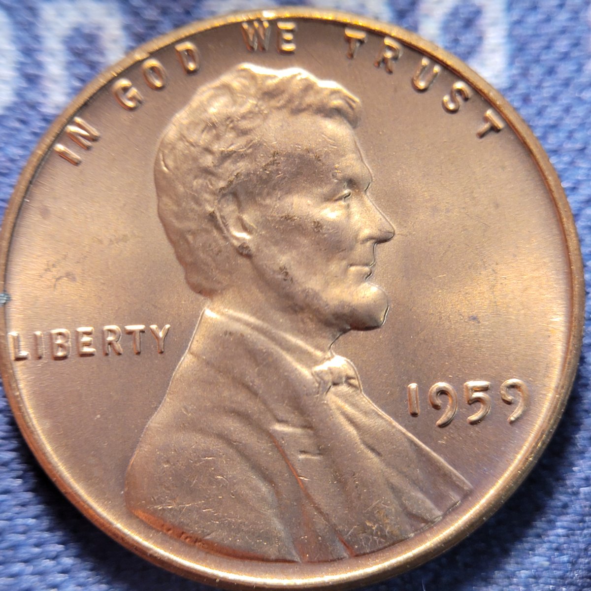 1959-Lincoln-Memorial-Cent,-For-Grading