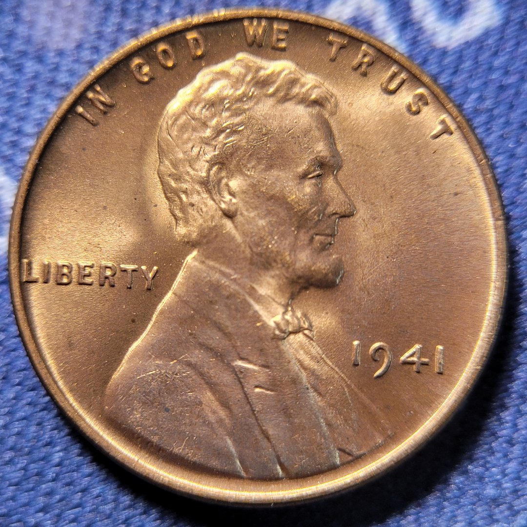 1941-Lincoln-Wheat-Cent,-For-Grading