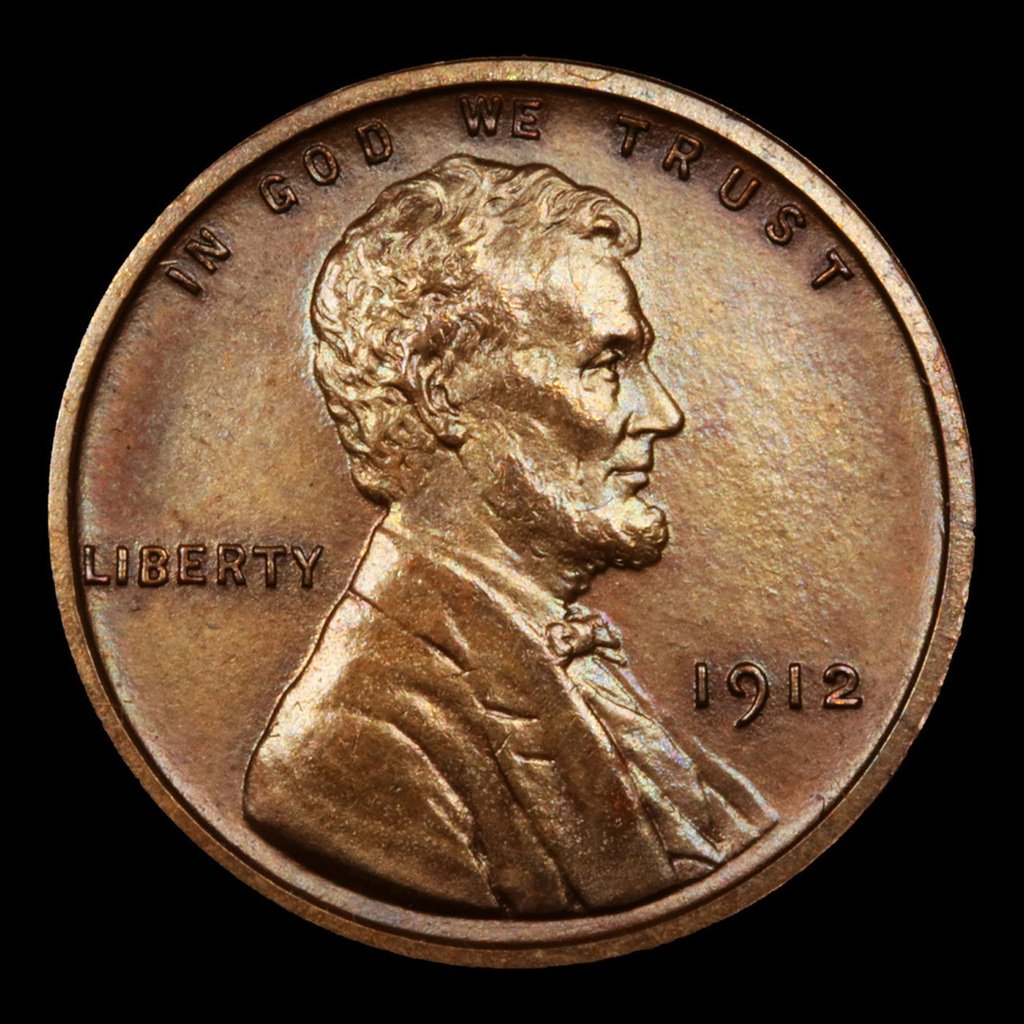 1912-Lincoln-Wheat-Cent,-For-Grading