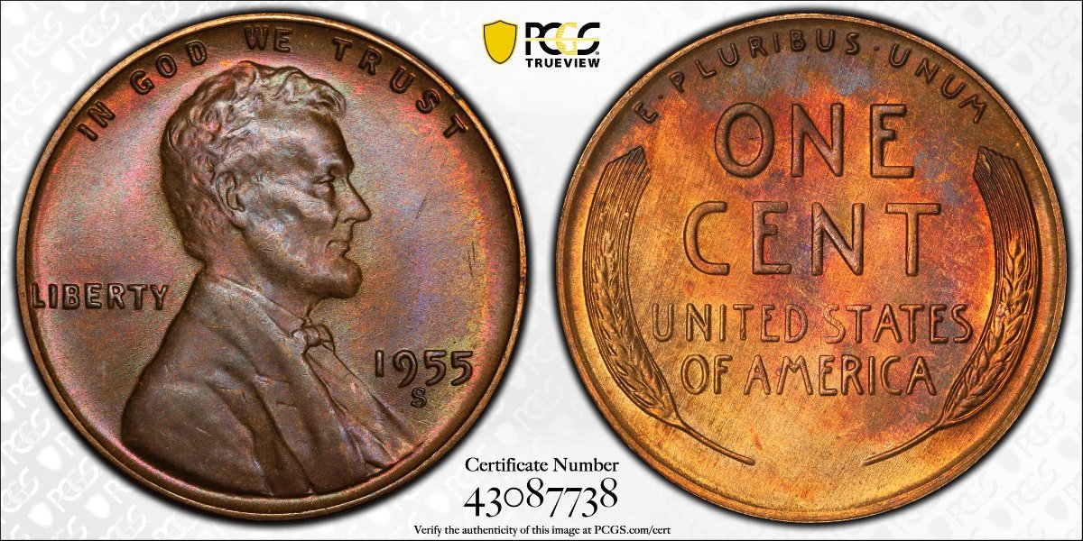 1955-S-LWC,-Double-Mint-Set-Toned