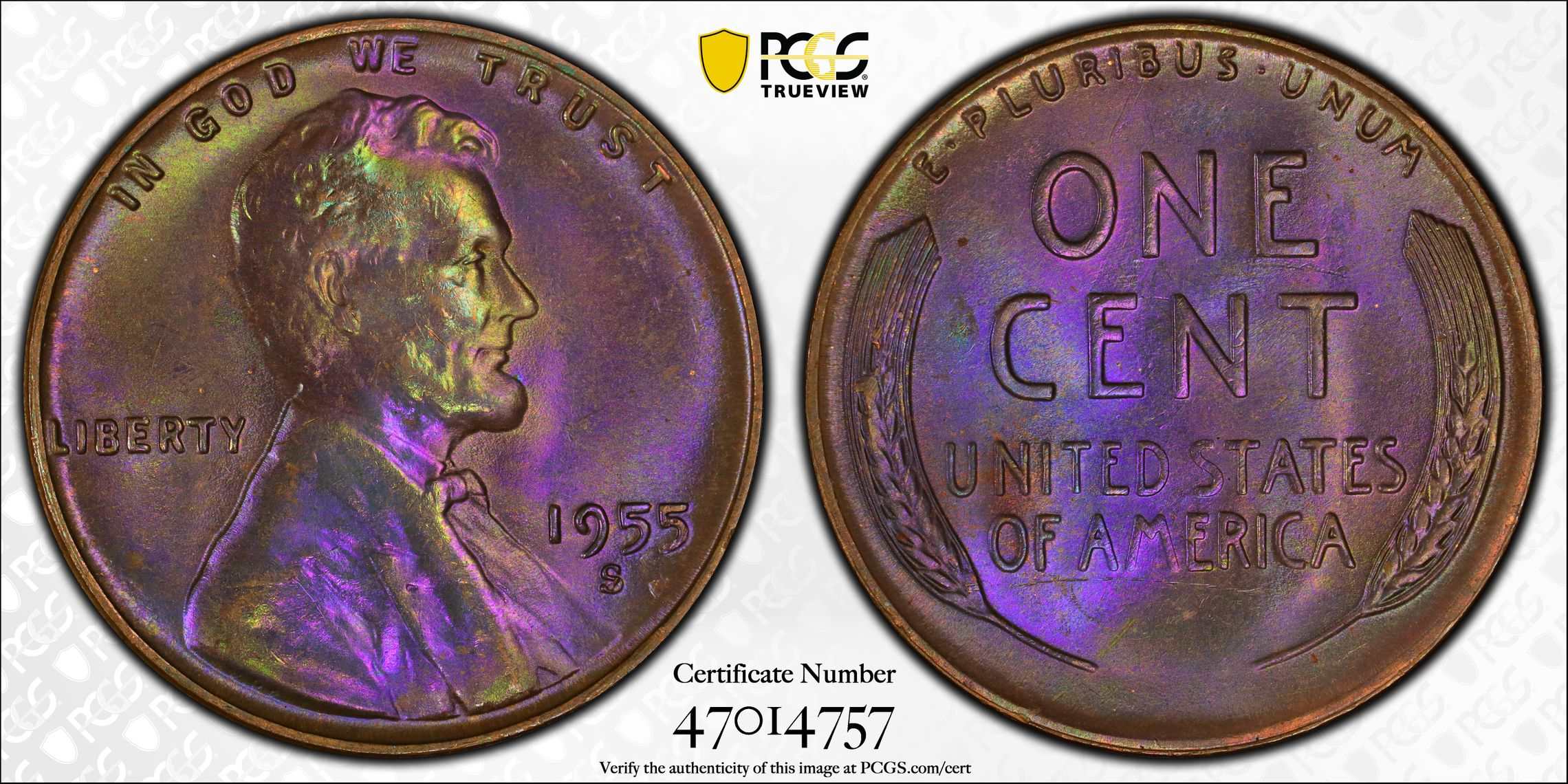1955-S-Lincoln-Cent,-For-Grading-#2