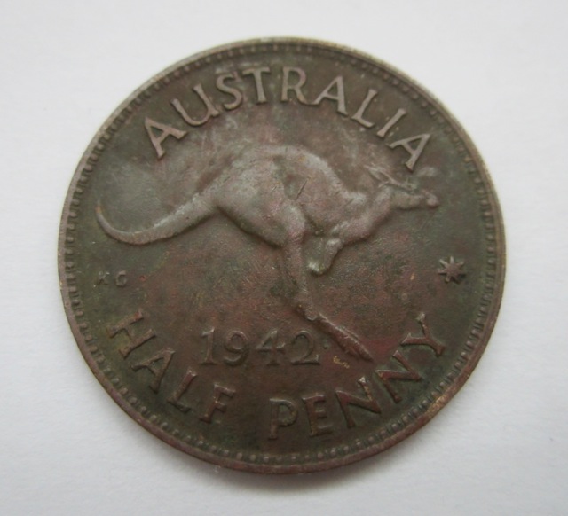 1942-Half-Penny-Melbourne-...errors?
