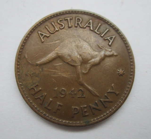 1942-Half-Penny-Melbourne-...errors?