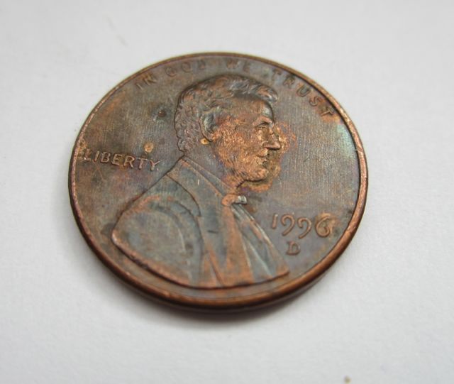 Penny-1996-D-Surface