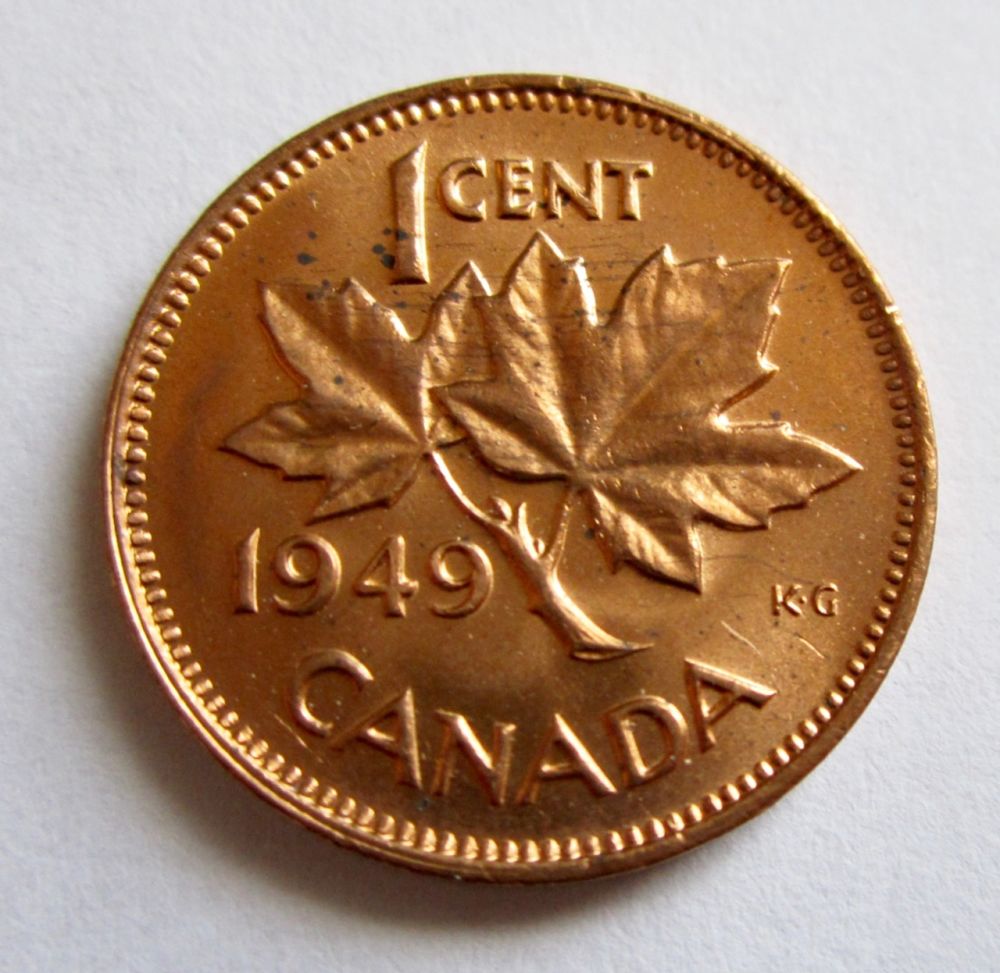 1949-Penny.-'A'-Points-To-Denticle?