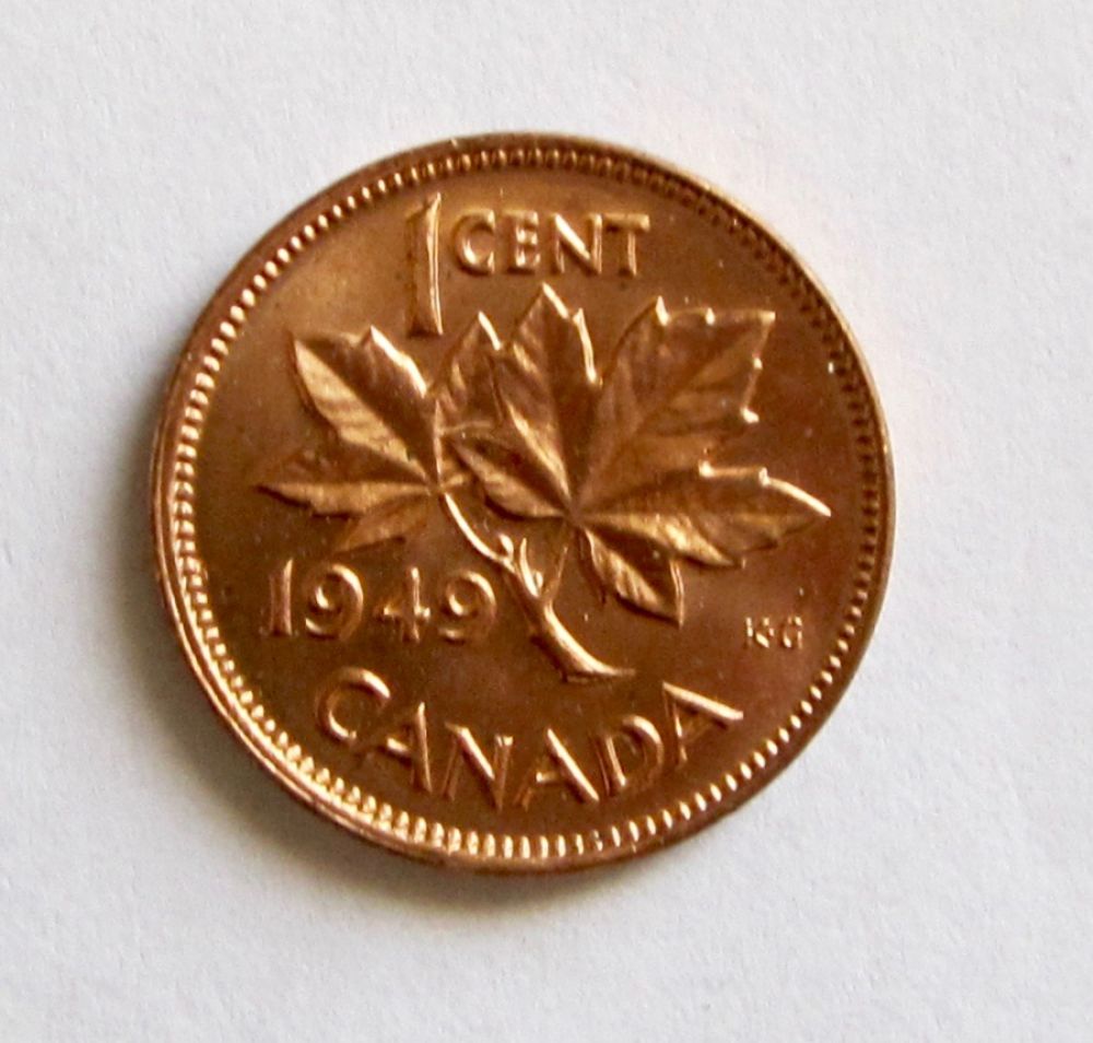1949-Penny.-'A'-Points-To-Denticle?