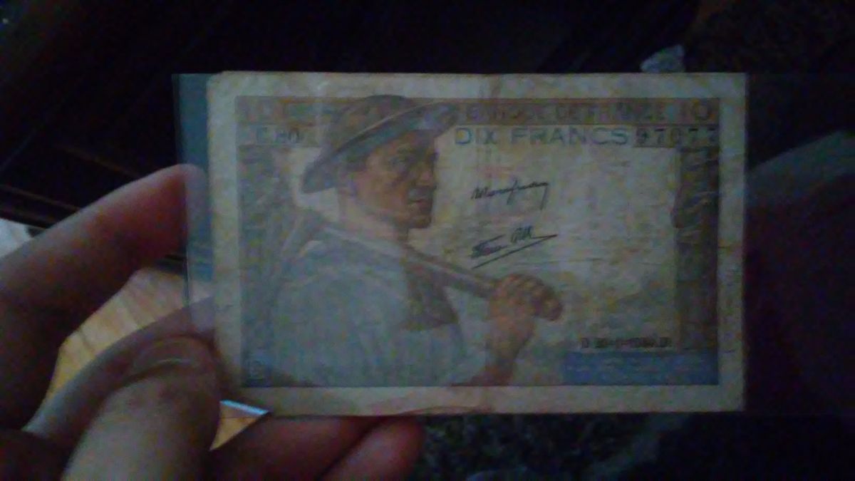 Set-Of-20-And-10-Francs-Notes-From-1943-And-1944-Information-Is-Appreciated