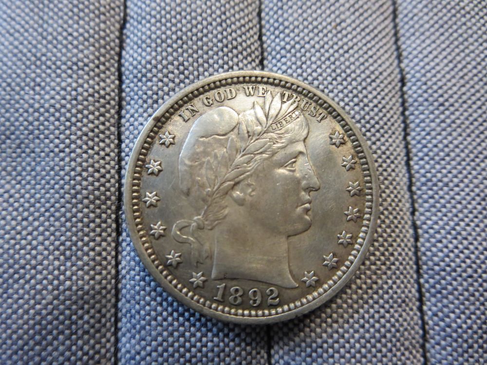1892-Barber-Quarter-For-Grading
