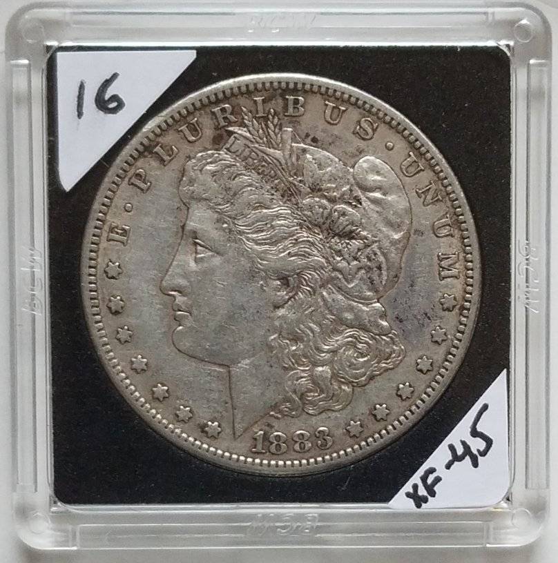 #-16-Of-My-Silver-Dollar-Collection-For--Grading-1883-S-Morgan