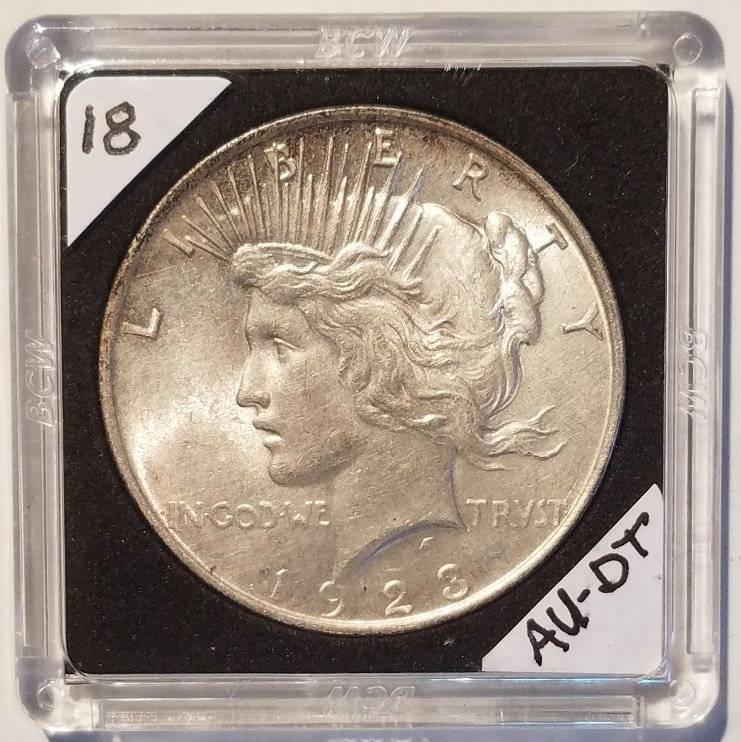 #-18-Of-My-Silver-Dollar-Collection-For--Grading-1923-P-Peace