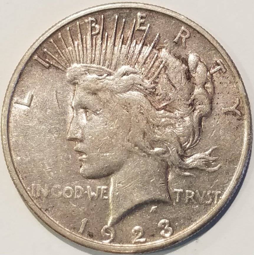 #-23-Of-My-Silver-Dollar-Collection-For--Grading-1923-S-Peace