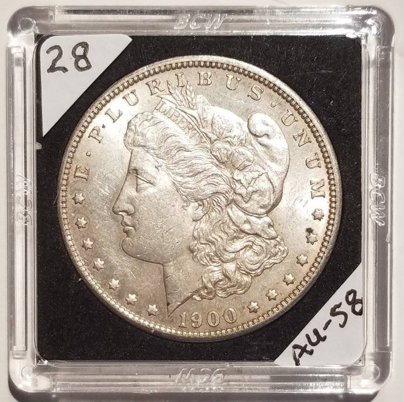 #-28-Of-My-Silver-Dollar-Collection-For--Grading-1900-P-Morgan
