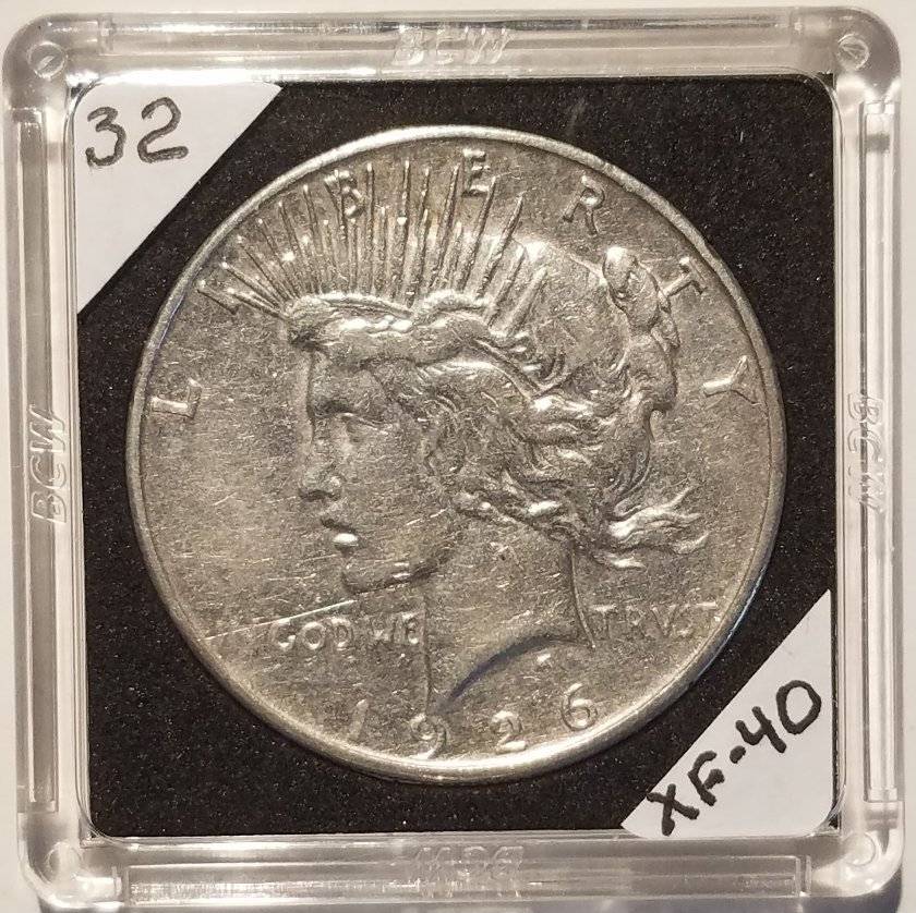 #-32-Of-My-Silver-Dollar-Collection-For--Grading-1926-S-Peace