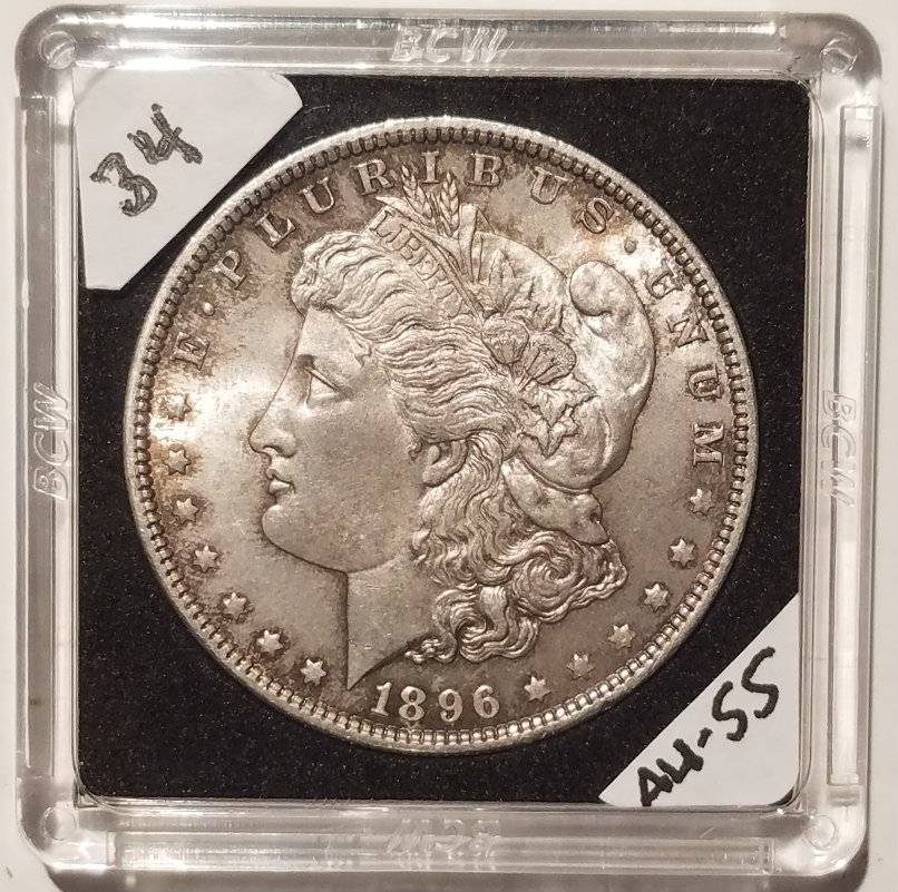#-34-Of-My-Silver-Dollar-Collection-For--Grading-1896-P-Morgan