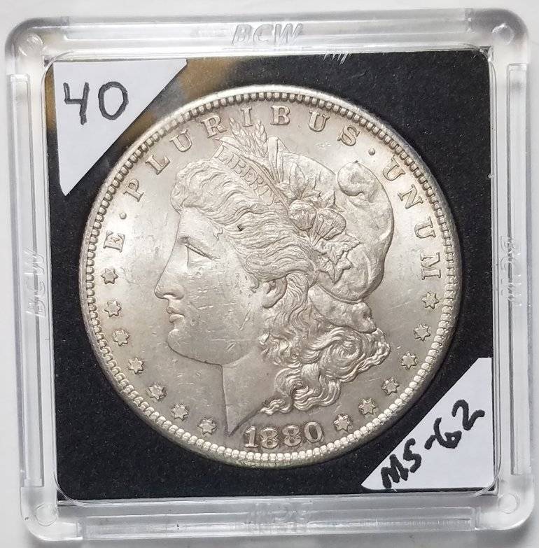 #-40-Of-My-Silver-Dollar-Collection-For--Grading-1880-S-Morgan