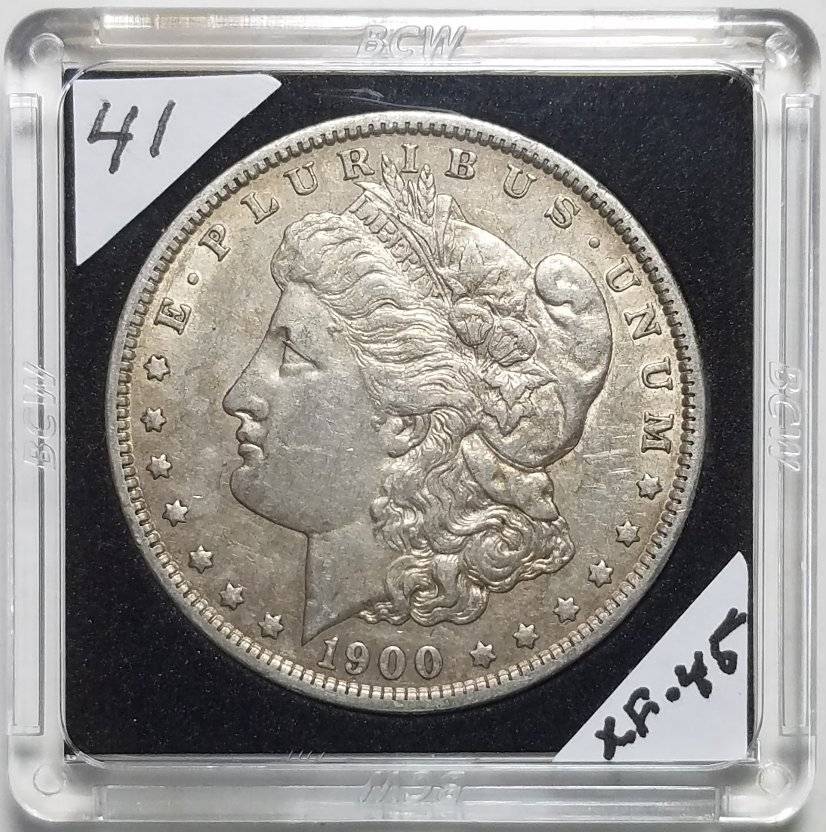 #-41-Of-My-Silver-Dollar-Collection-For--Grading-1900-O-Morgan