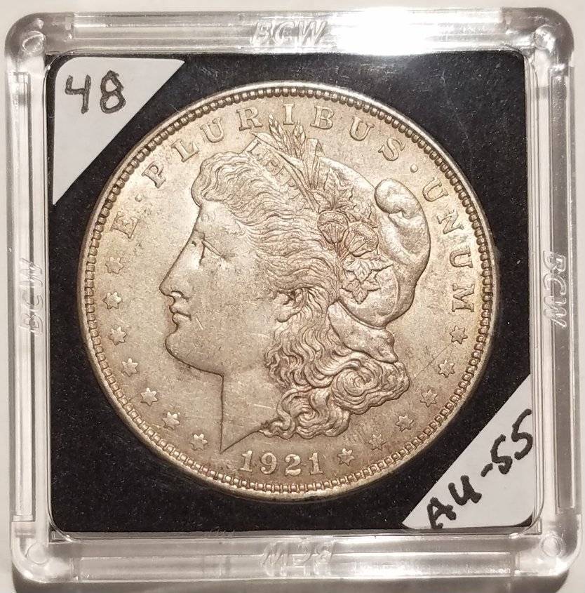 #-48-Of-My-Silver-Dollars-For-Grading-1921-P-Morgan