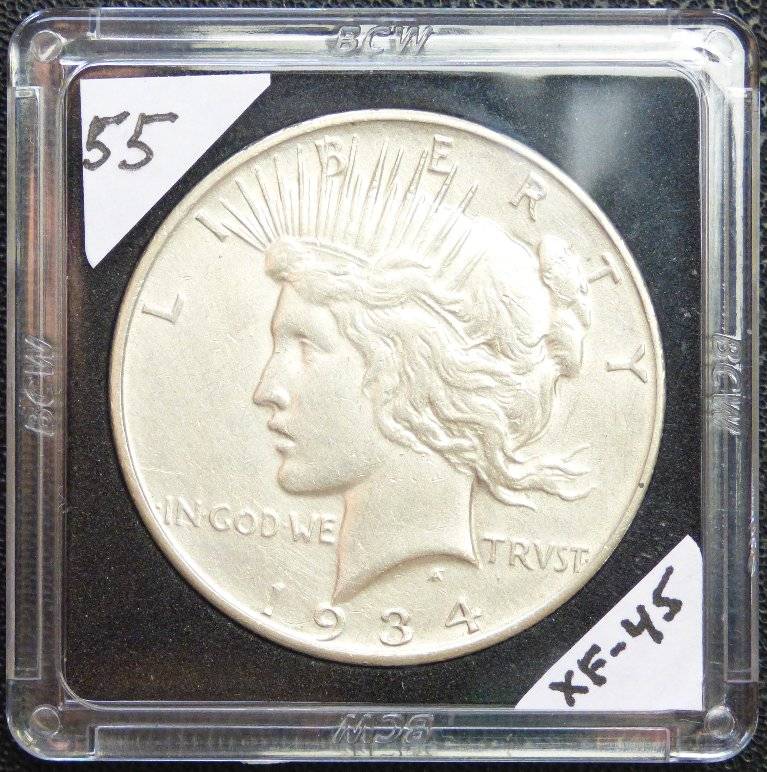 #-55-Of-My-Silver-Dollars-For-Grading-1934-D-Peace