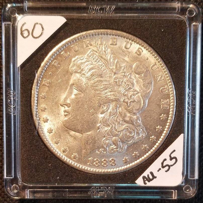 #-60-Of-My-Silver-Dollars-For-Grading-1888-P-Morgan