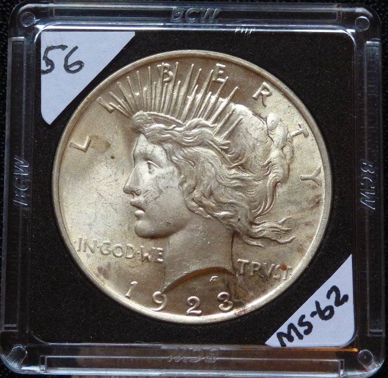 #-56-Of-My-Silver-Dollars-For-Grading-1923-P-Peace