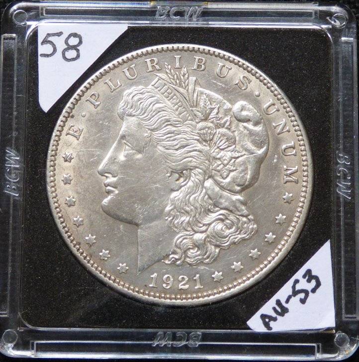 #-58-Of-My-Silver-Dollars-For-Grading-1921-P-Morgan