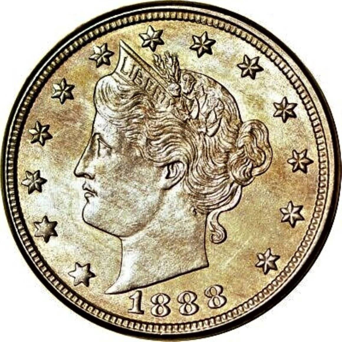 1888-Liberty-V-Nickel