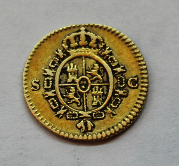 Dei-Gratia-Carolus-IIIi-1801-Hispan-Et-Ind-Rex-8R-Fm