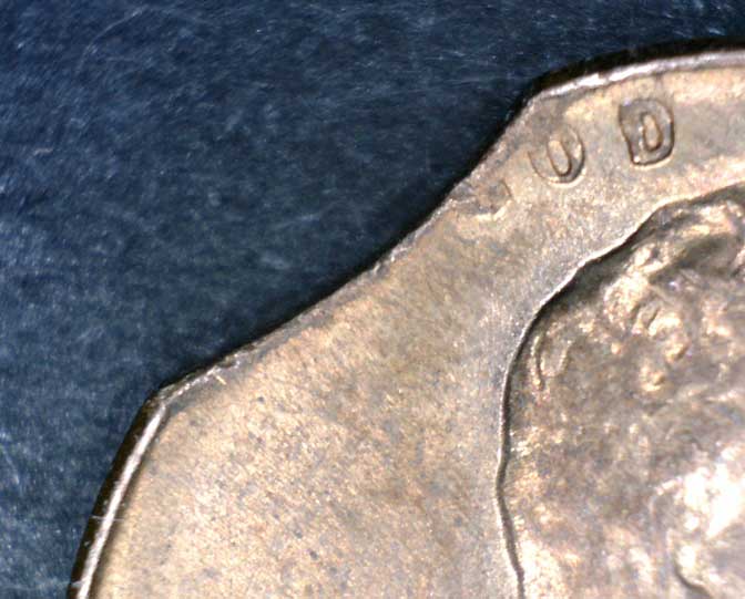 Clipped-Penny-Planchet----Mint-Damage-Or-Circulation-Damage?