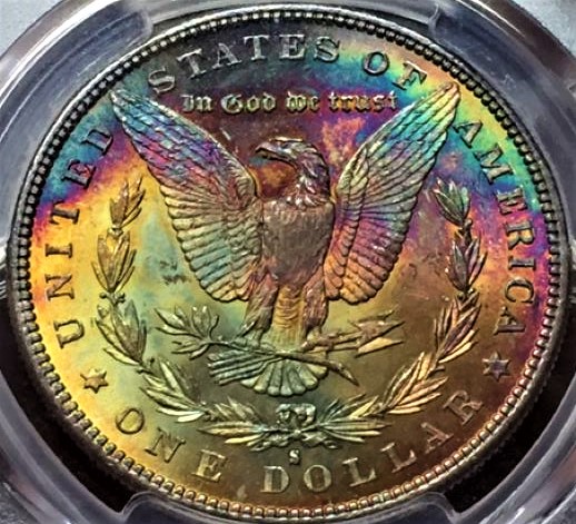 1881-S-Morgan-Dollar-Rainbow-Toned-PCGS-MS-65+