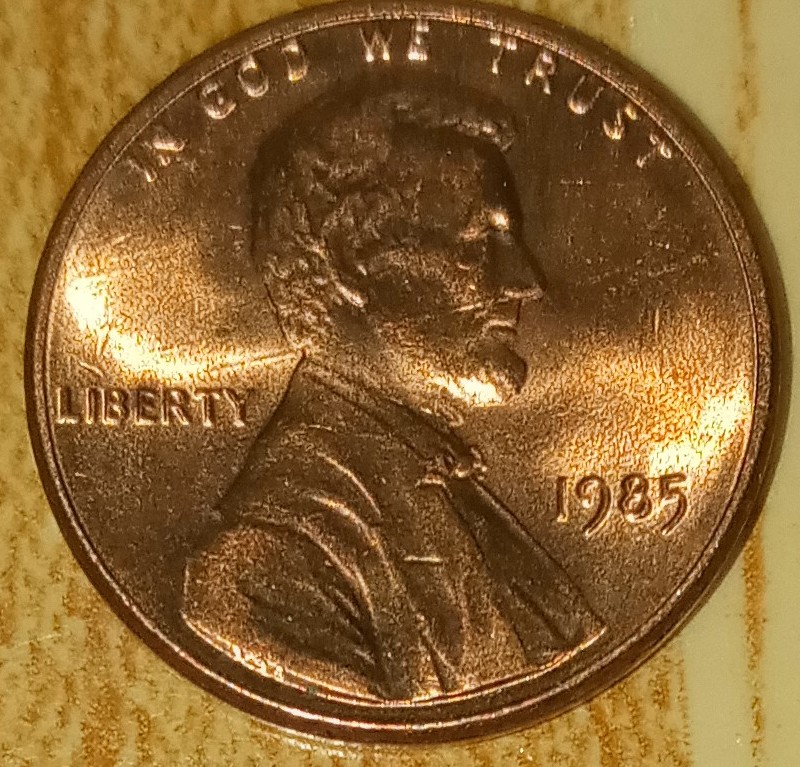 1985-Lincoln-Penny-With-Odd-Reverse