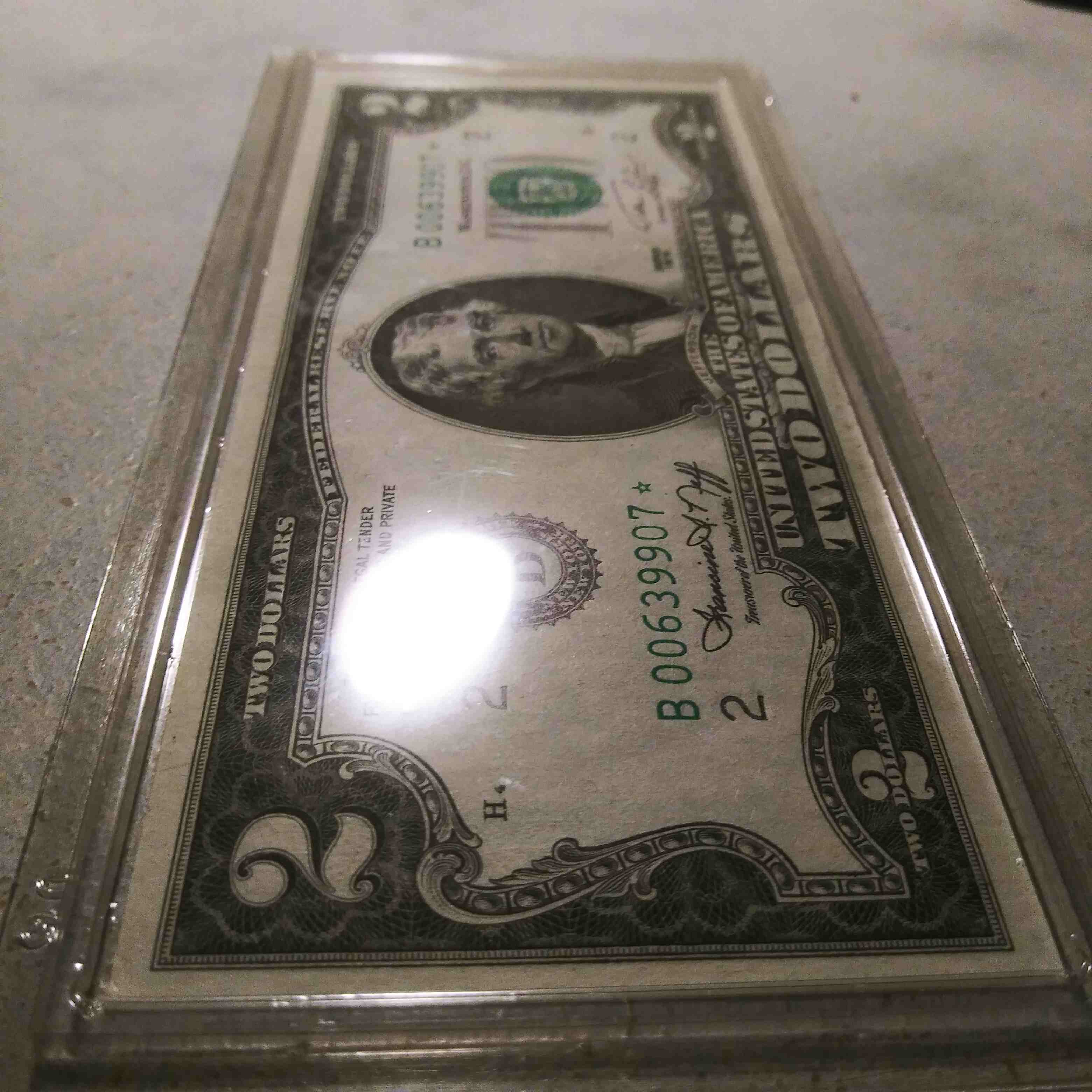 1976-Two-Dollar-Star-Note.-Extremely-Good-Condition.--Thoughts-On-Value?