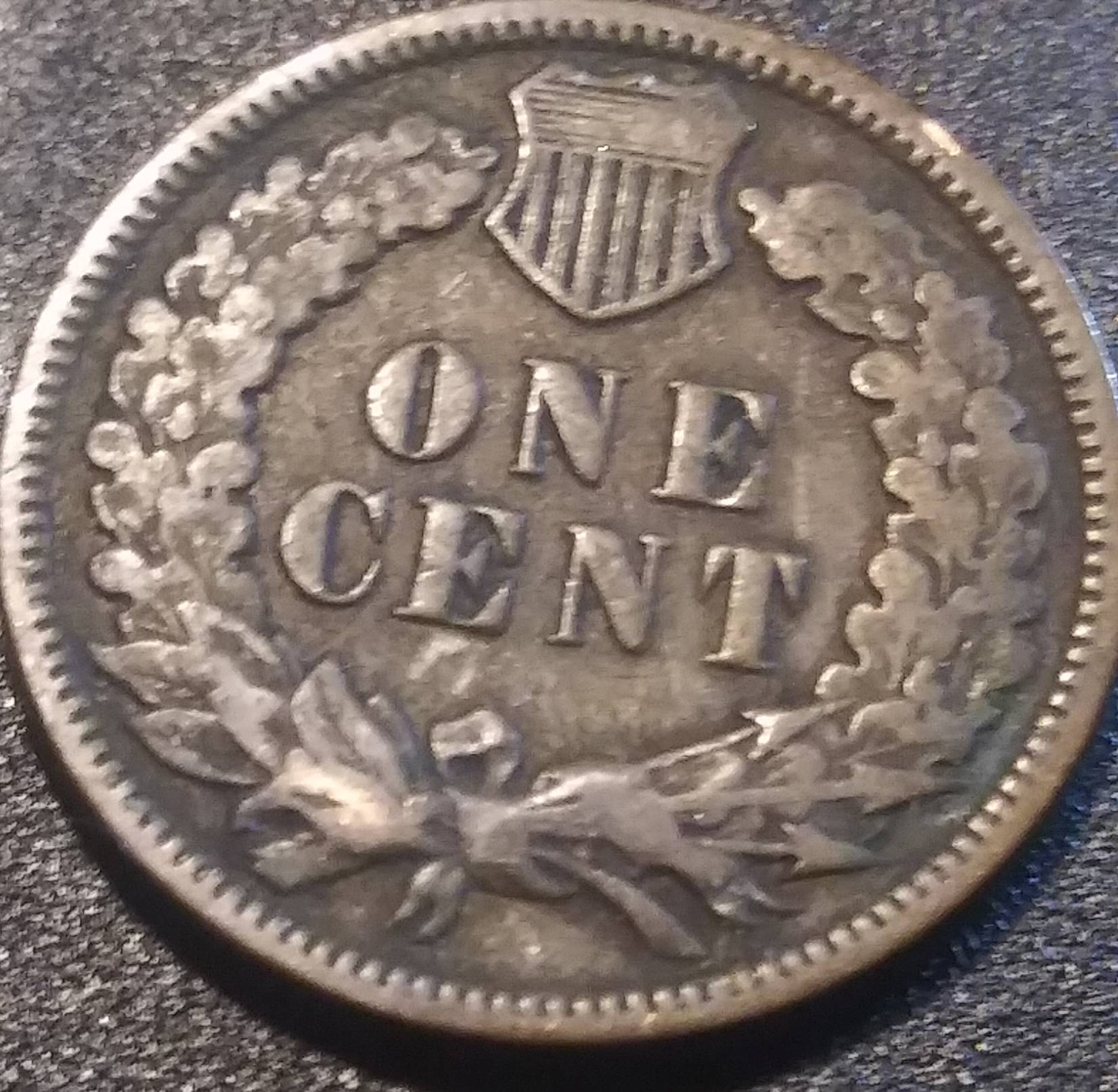 1909-Indian-Head-Cent�appears-To-Have-An-S-Mint-Mark-Sometimes