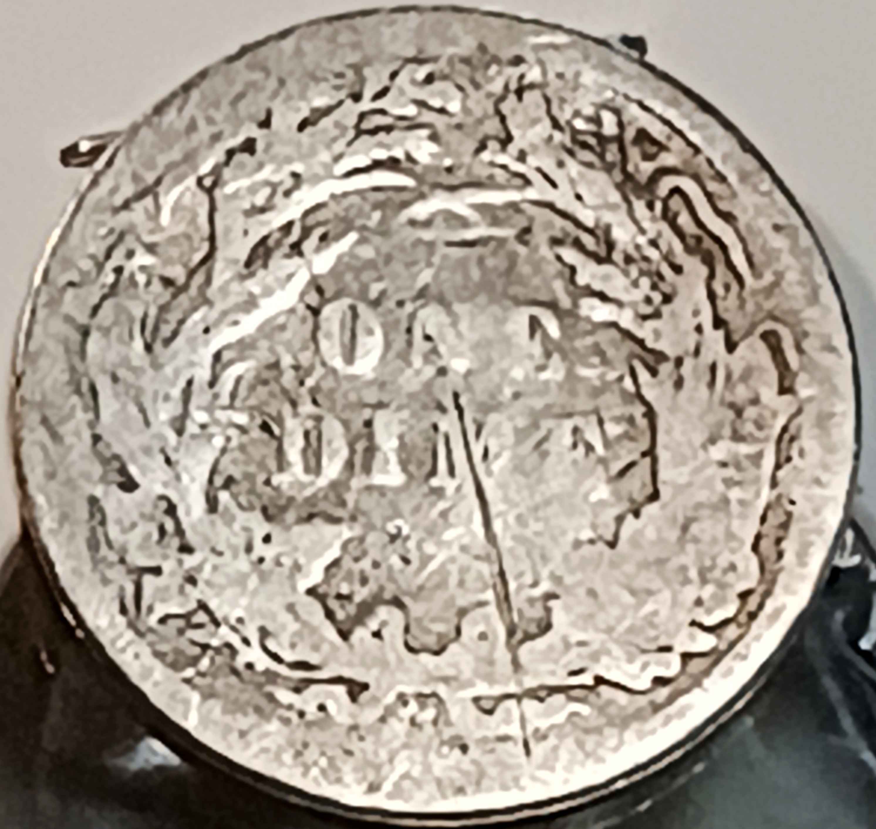 1885-Seated-Liberty-Dime.-Possibly-A-Mint-Mark
