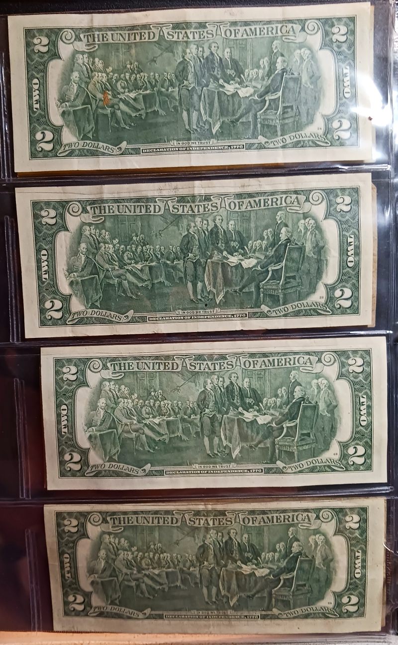 Found-A-Few-Old-Saved-Bills.-1976-$2-Lot