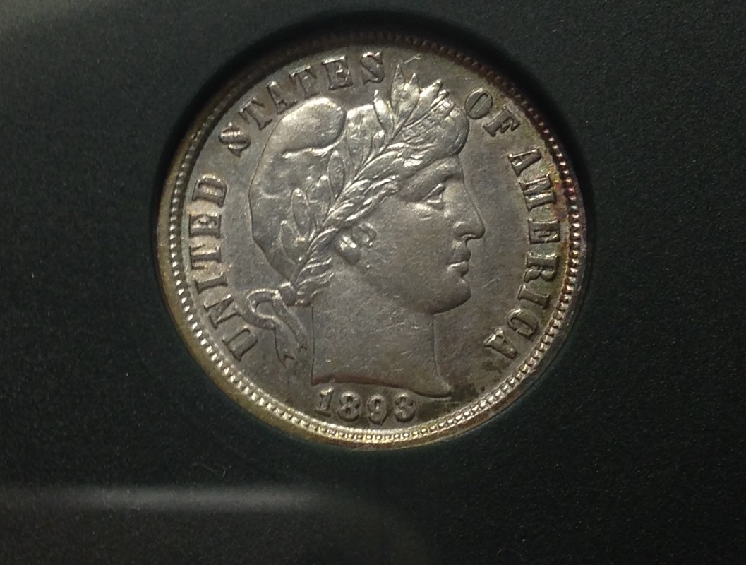 1893-&-1907-O-Barber-Dimes-For-Grading