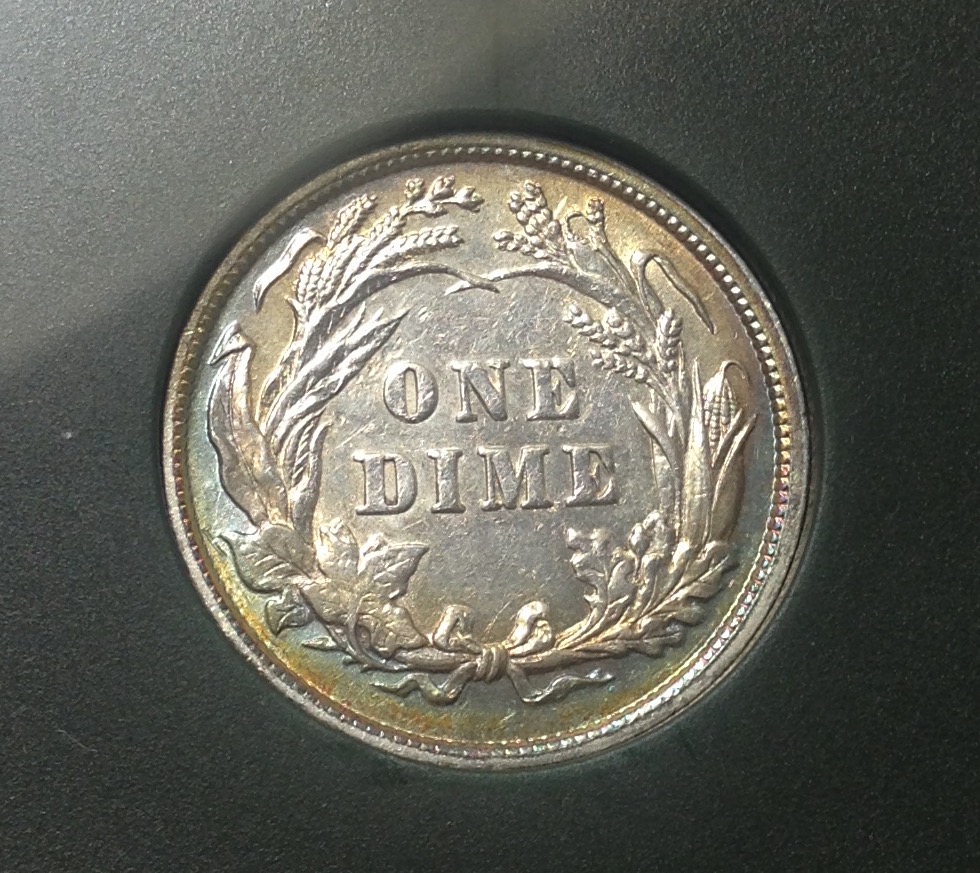 1893-&-1907-O-Barber-Dimes-For-Grading