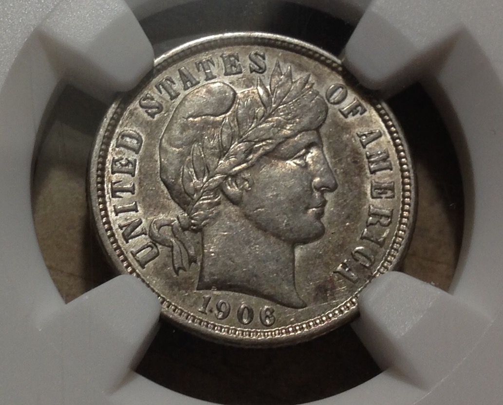 1906-D-Barber-Dime-For-Grading