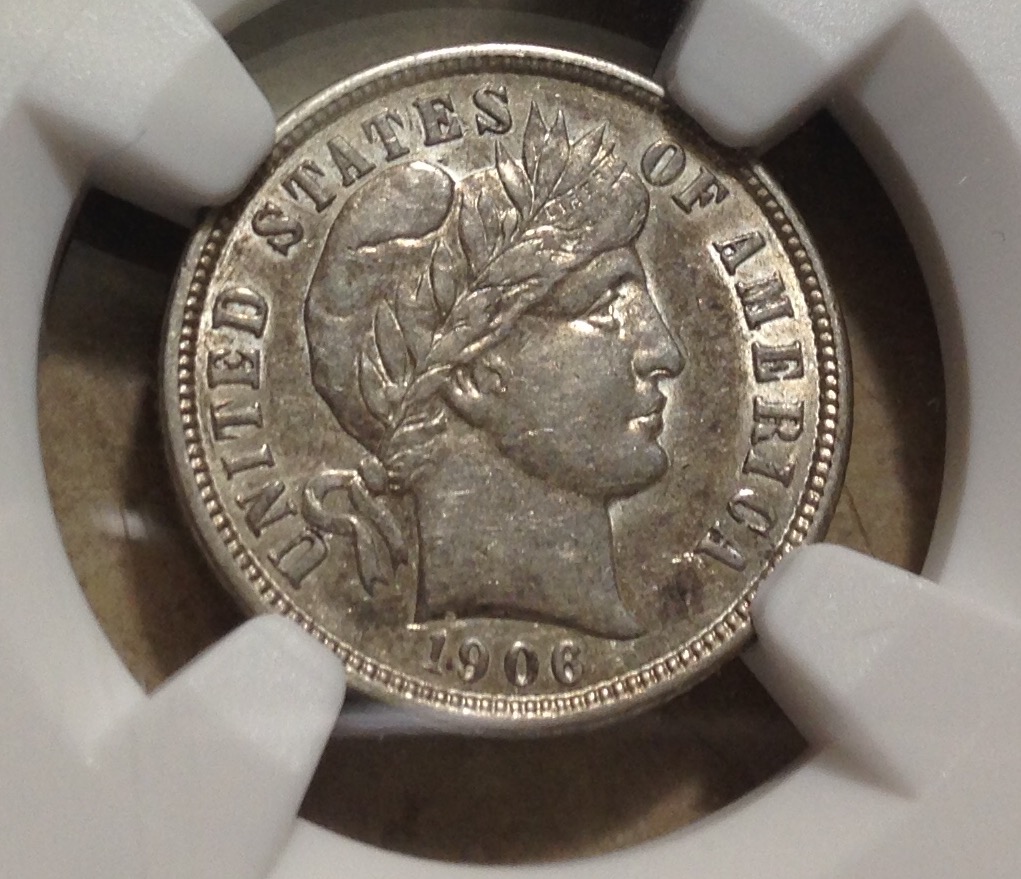 1906-D-Barber-Dime-For-Grading