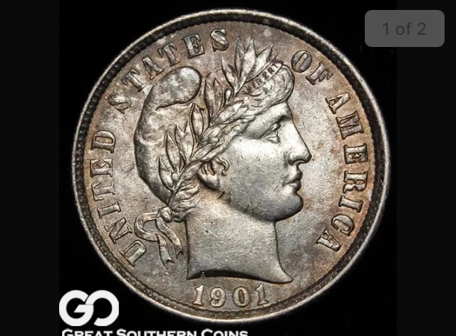 1901-Barber-Dime-For-Grading