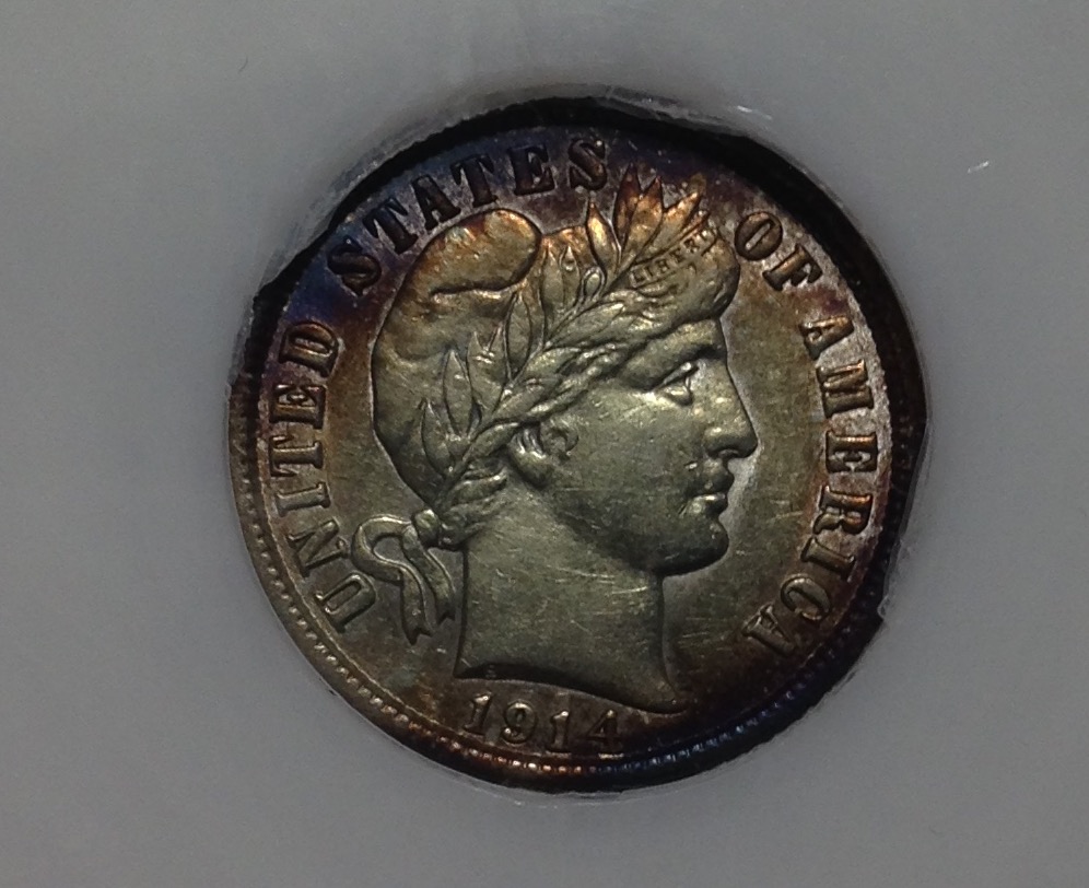 1914-D-Barber-Dime-For-Grading