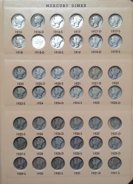 Mercury-Dime-Set---Only-One-More-To-Go!