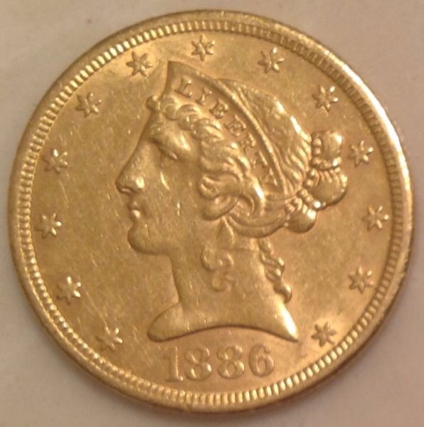 1886-S-$5