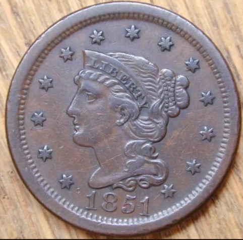 1851-Large-Cent